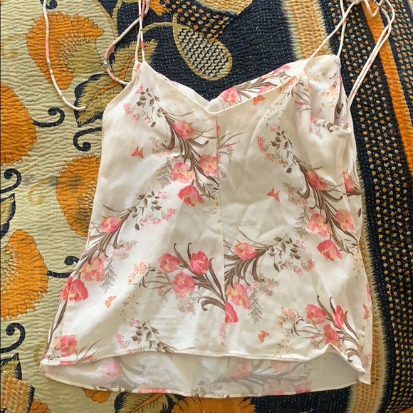 Reformation Floral Cream Top - Picture 5 of 7